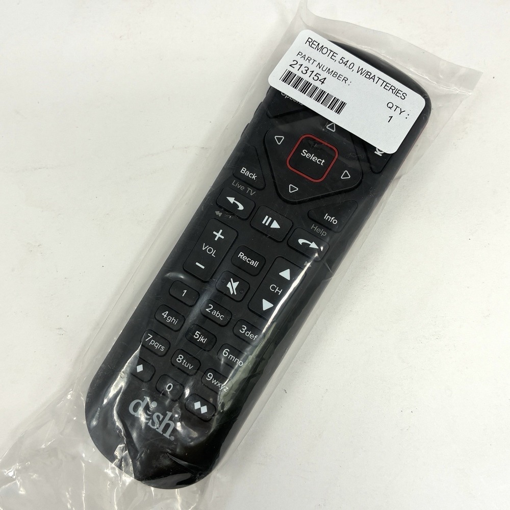 New Dish Network 54.0 Voice Remote Control For Hopper & Wally Genuine 213154 OEM
